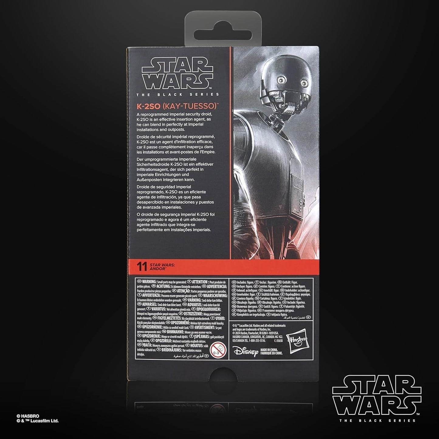 Star Wars Black Series K-2SO (Kay-Tuesso) Figurine à collectionner Andor 15 cm Figurines Naty Shop