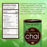 David Rio - Chai Vert Tortue, carton (1 x 398g)