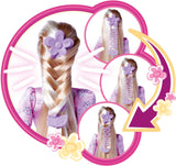 Simba 105733640 - Steffi Love Flower Hair, poupée aux cheveux extra longs, comprend 6 pinces, accessoire de tresse et peigne, 29 cm, à partir de 3 ans