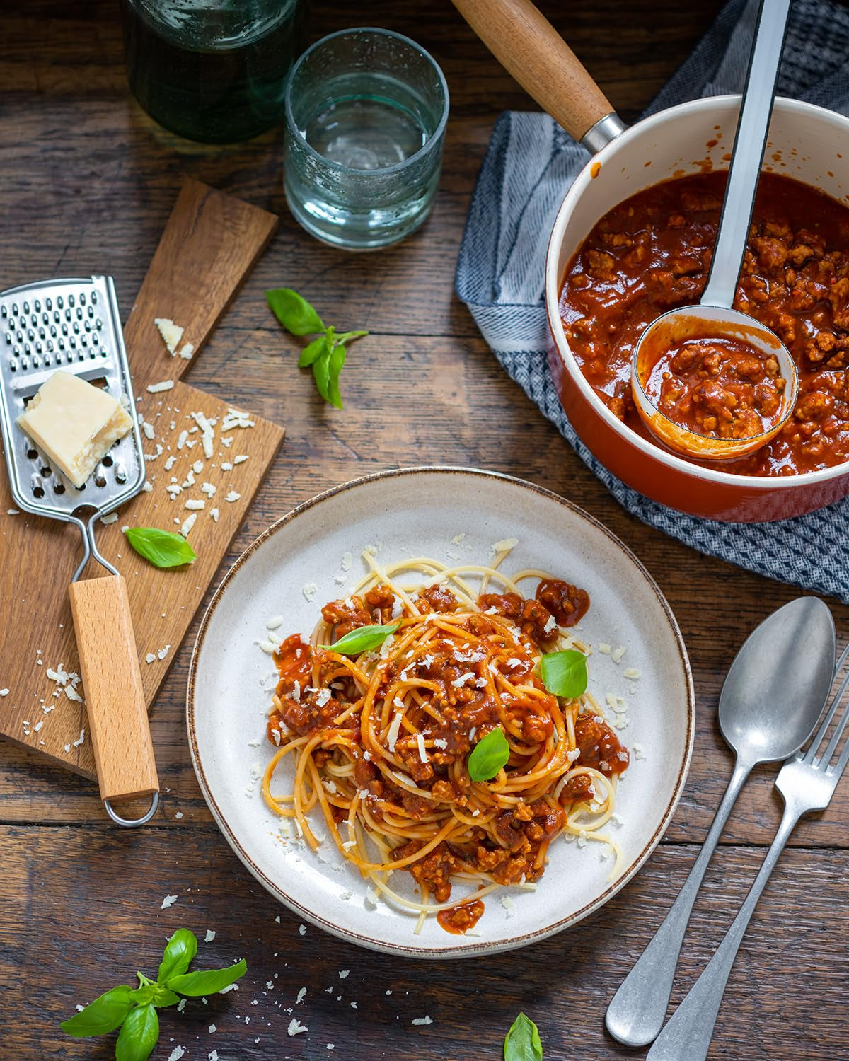 MAGGI Fix pour Spaghetti Bolognese, Würzmischung, ingrédients 100% naturels, pour 3 Portionen, 1er Pack (1 x 36g Packung)