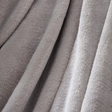 Couvre-lit polaire ultra doux Brentford's, gris argenté, grand lit double - 150 x 200 cm Lits et couvertures Beuche den Brentfords-Store