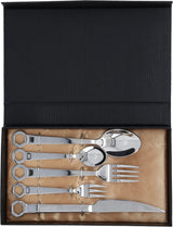 Ménagère 5 pièces en acier inoxydable Cuisine Naty Shop