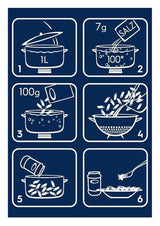 Pâtes Barilla Classique Fusilli no. 98, issu de blé dur de haute qualité, toujours al dente, 1 kg