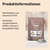 par Amazon Starke Pads, conçus pour les machines Senseo, 36 pièces (1 paquet de 36 pièces) – Certifié Rainforest Alliance