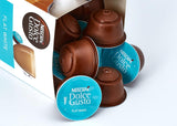 NESCAFÉ Dolce Gusto Latte Macchiato Vorratsbox 90 capsules de café & Flat White, 48 capsules de café, Arabica et Robusta Bohnen