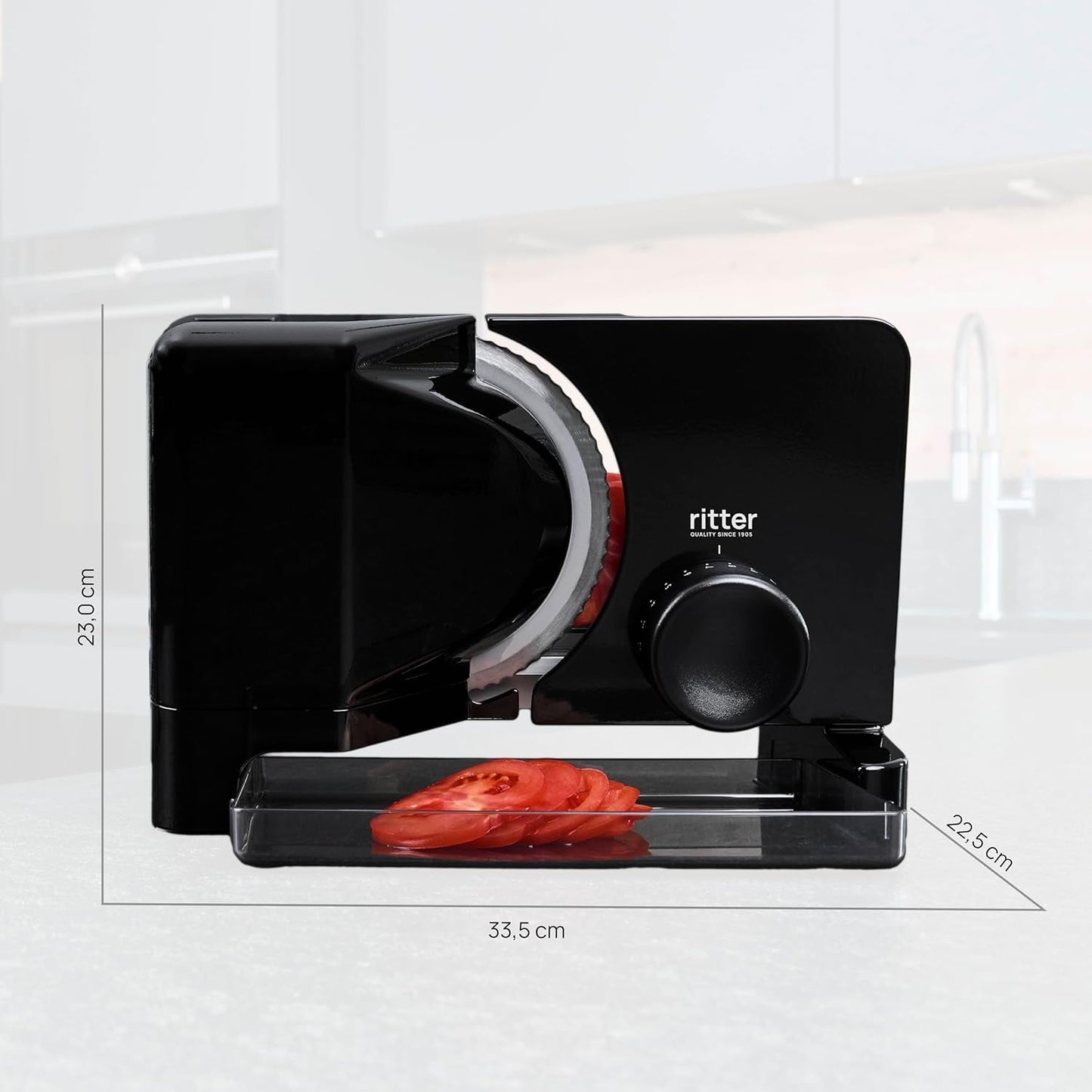 Ritter E 16 Duo plus Machine électrique multifonctionnelle à trancher et à couper les métaux avec moteur écologique, fabriquée en Allemagne Déchiqueteuses et trancheuses Naty Shop