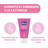 Chicco Brustwarzencreme, Bereitet Die Brustwarze Auf Das Stillen Vor, Nährend, Parfümfrei Und Sicher Für Kinder, Hinterlässt Keine Flecken Auf Dem Gewebe Accessoires Alimentation et allaitement Bebe Naty Shop
