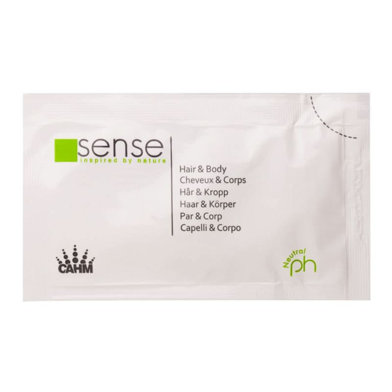 Shampoing et gel douche hôtel Sense 2 en 1 : shampoing et gel douche - 10ml Naty Shop Hotel Cosmetics