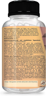 Healthy Fusion Haircomplex, efficace contre la chute des cheveux, 30 gélules Soins capillaires Naty Shop