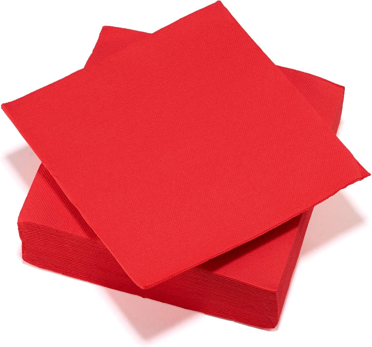 - Serviettes en papier Tex Touch - Noir - Serviettes certifiées Fsc® - Recyclables et Biodégradables - Lot de 40 grandes serviettes noires 38 X 38 Cm
