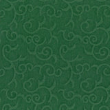 Papstar, 50 serviettes "Collection ROYAL" pli 1/4 40 Cm X 40 Cm vert foncé "Casali", #84884