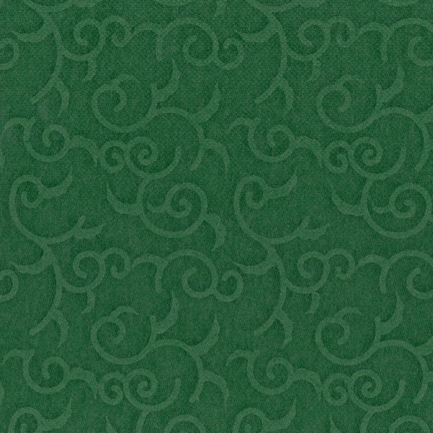 Papstar, 50 serviettes "Collection ROYAL" pli 1/4 40 Cm X 40 Cm vert foncé "Casali", #84884