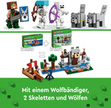 LEGO Minecraft Le bateau pirate Voyage Figurine de pirate calamar et chameau Jouet de construction de bateau Jeu de rôle Cadeau pour garçons et filles de 8 ans 21259 Ensembles de construction Besuche den LEGO-Store