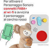 Peluche - Tutti a Nanna avec Oscar ! - Histoires et contes sonores pour les enfants à partir de 10 mois - A écouter avec des histoires, version italienne Jucarii Bebe Naty Shop