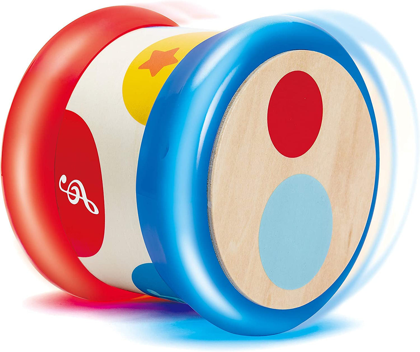 Hape Bébé Tambour | Jouet musical roulant pour les petits pour apprendre le rythme et les différents sons, à piles, à partir de 6 mois Baby Toys Naty Shop