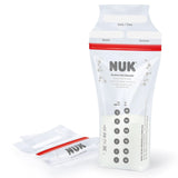 Sacs de lait maternel NUK, peu encombrants et utilisables immédiatement, 180 ml, 25 pcs, transparents Accessoires Alimentation et Allaitement Bebe Naty Shop