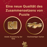 Trefl Premium plus Quality - Puzzle Tea Time : Maisons Stoney Lane - 1000 pièces, Série d'images peintes nostalgiques, Assortiment idéal de pièces, Pour adultes et enfants à partir de 12 ans Puzzle Naty Shop