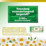 Lingettes pour bébés sensibles, 0 % de parfum, formule 98 % naturelle qui rétablit l'équilibre du pH de la peau, sceau de fraîcheur, 54 lingettes