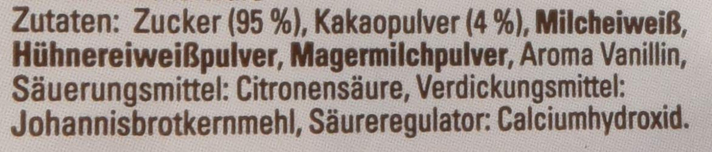 Gouttes fines aromatisées au chocolat, paquet de 18 (18 x 80 g)