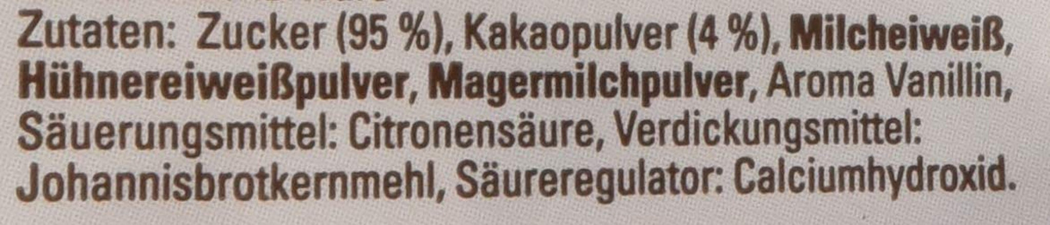 Gouttes fines aromatisées au chocolat, paquet de 18 (18 x 80 g)