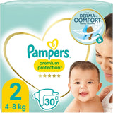 Pampers (ancienne version), culottes, taille 4, 9 kg-15 kg, paquet de trois (1 x 88 couches)