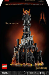 LEGO Icons Le Seigneur des Anneaux : Barad-Door Ensemble de construction pour adultes avec figurines de Sauron, Gothmog, Orc, Frodon, Sam et Gollum Souvenirs de films Fan à collectionner 10333 Jeux de construction Acheter dans le LEGO-Store