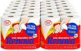 Rouleaux de cuisine Renova Renova Ultrapower | 24 rouleaux XXL = 60 rouleaux standards | 3 couches ultra-absorbantes et à résistance maximale | Papier certifié Fsc