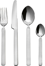 Alessi 4180S24 Ménagère de Couverts Secs 24 Pièces Cuisine Inox Naty Shop