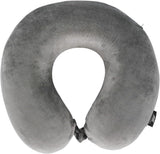Trespass Memow Oreiller Cervical en Mousse à Mémoire de Forme avec Housse Amovible Gris Chaque Naty Shop Oreillers Cervicaux Orthopédiques Gris Chaque