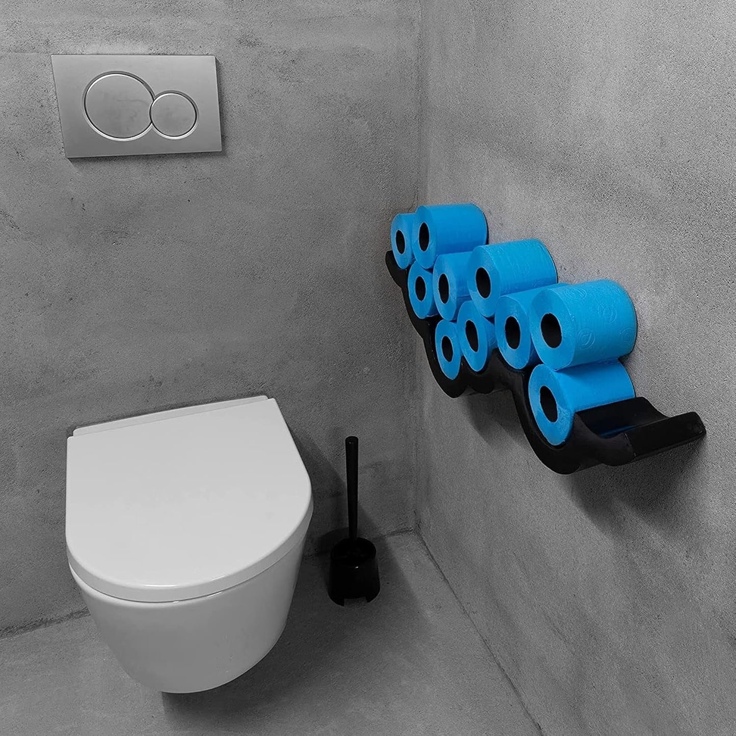 Papier toilette RENOVA, bleu, coffret cadeau, 2 rouleaux (200064206)