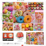 Educa - Puzzle de 500 pièces pour adultes | Collage de bonbons. Dimensions : 48 X 34 cm. Comprend de la colle pour puzzle Fixpuzzle. Depuis 11 ans (19904) Puzzle Naty Shop