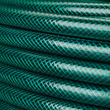 Tuyau d'arrosage Relaxdays 50 m Tuyau d'arrosage universel 1/2" en PP pour arrosage des parterres de fleurs et des pelouses Vert foncé Vert