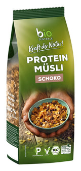 Muesli pure protéine Biozentrale - 375g - Bio au miel - Comme céréales du petit déjeuner ou comme collation
