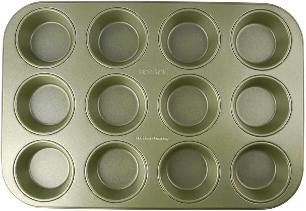 Zenker Muffinform Für 12 Stück – Ressourcenschonende Und Klimaneutrale Backform Für Muffins Und Cupcakes – 12Er Muffinblech Mit Veganer Antihaftbeschichtung Moules et plaques pour la pâtisserie Naty Shop