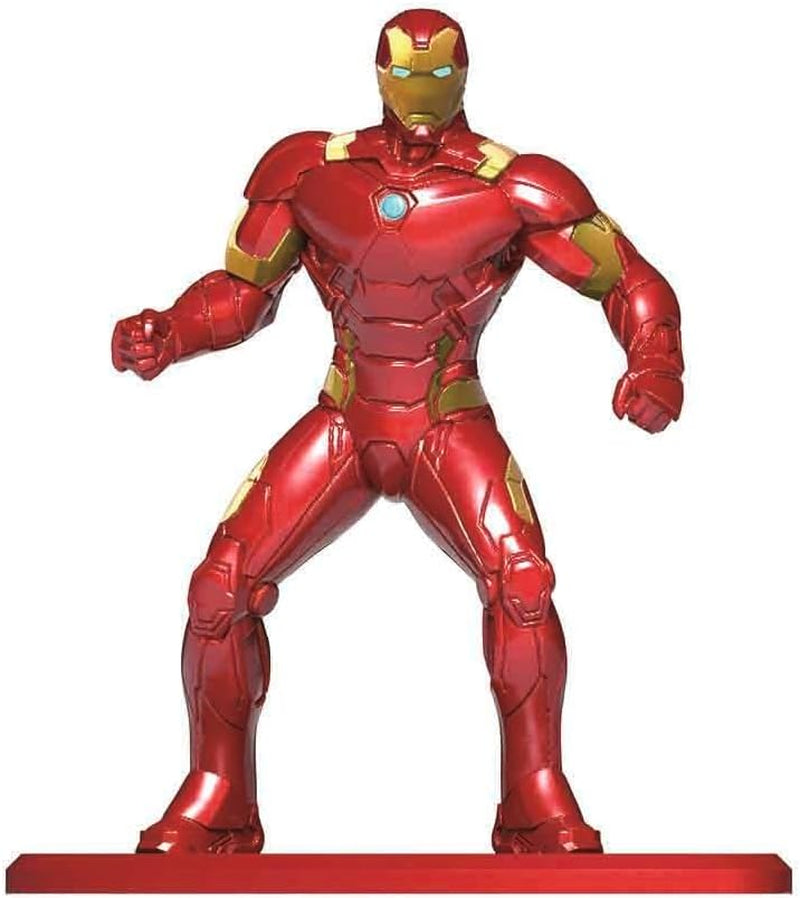 Jada Toys 253221016 - Marvel Nanofigures Blind Pack - Figurines de collection Marvel en métal dans un pack aveugle, 4 cm, 3 ans et plus, sélection aléatoire, figurines noires Naty Shop