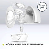 Tire-lait électrique LIONELO Fidi Free 2, mode massage, 5 niveaux d'intensité Accessoires Alimentation et Allaitement Bebe Naty Shop