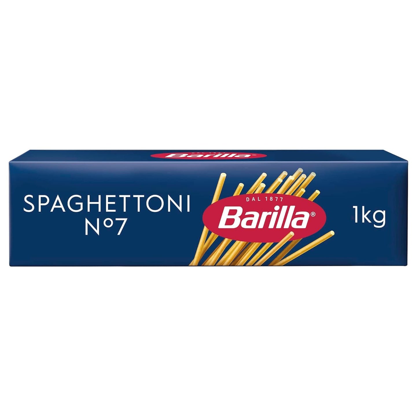 Barilla Pasta Klassische Spaghetti n.5 aus Hartweizen de haute qualité immergé al dente, (1 x 500 g), sans goût