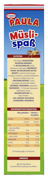 Dr. Oetker Muesli Fun