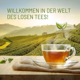 Teeverliebt - Darjeeling Bio Second Flush 1000G I Thé Darjeeling FTGFOP1 d'Inde I Thé noir léger pleine saveur I 1 kg