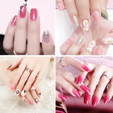 6 pcs Nagel Pinsel Set, Double Fin Nageldesign Pinsel, Acrylique Nail Art Pinsel Set Nail Art Liner Pinsel Dotting Tool pour DIY Nail Art Design (Mit 1 Schwammbürste)