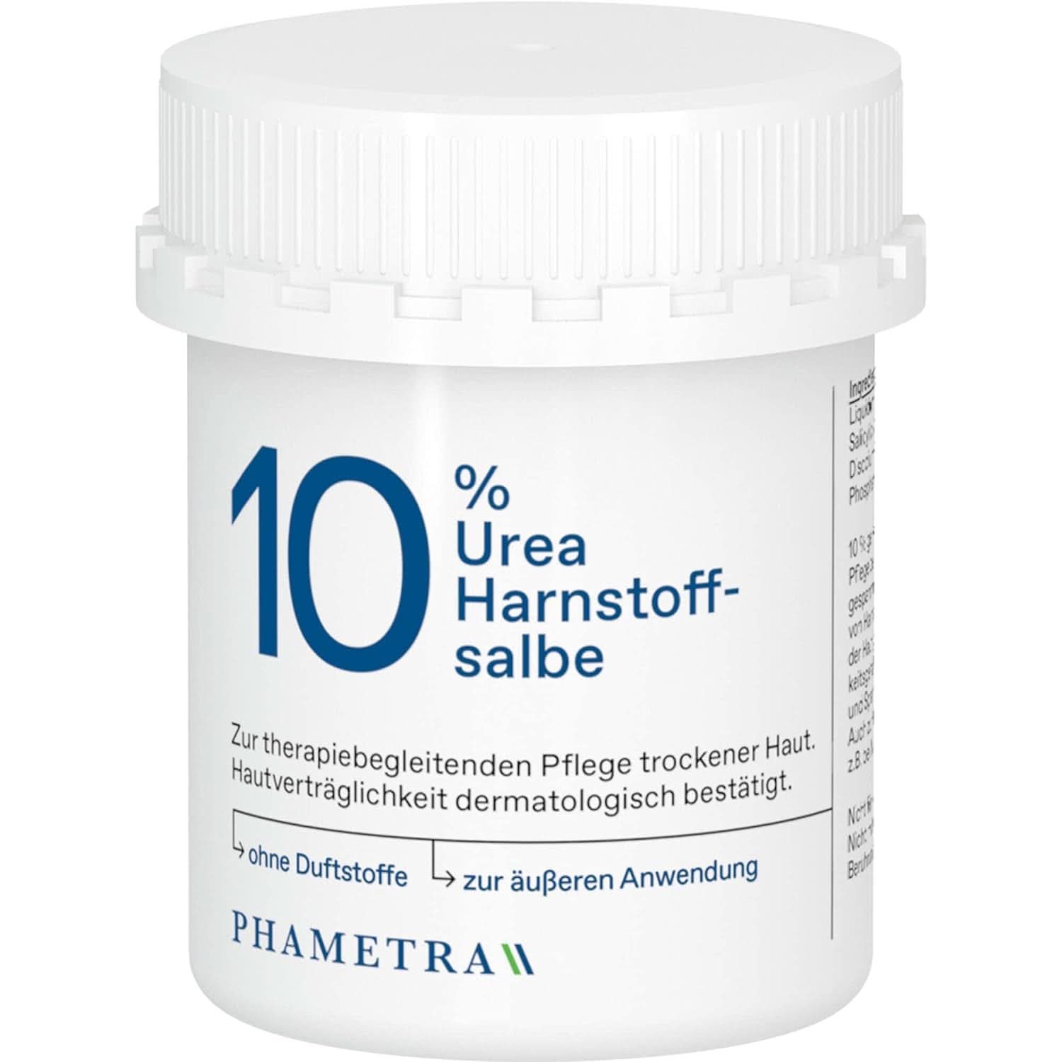 Phametra Pommade à l'urée à l'urée 10%, 250 g Cosmétiques et Beauté Naty Shop 100 g