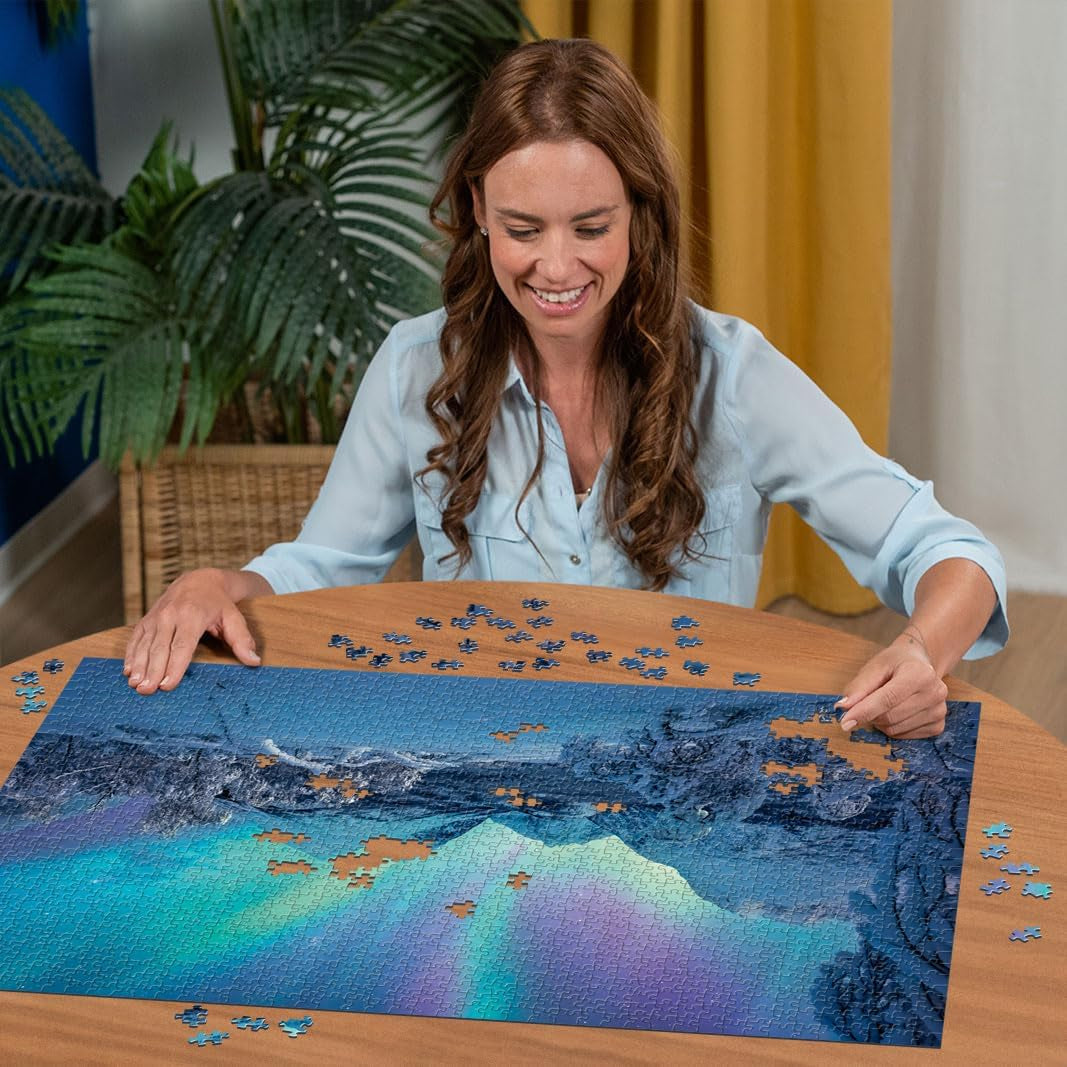 Ravensburger Puzzle 12000802 - Wenn Die Nordlichter Tanzen - Puzzle de 1500 pièces pour adultes à partir de 14 ans Puzzle Naty Shop