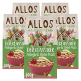 Allos, muesli aux petits fruits non sucré, pack 5 x 500 grammes Céréales Naty Shop Muesli d'épeautre d'Hildegarde