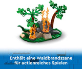 Avion de lutte contre les incendies LEGO City, ensemble de pompiers pour enfants, jeu de construction avec 3 figurines de pompiers et décoration de feu, excellente idée de cadeau pour les garçons et les filles à partir de 6 ans 60413 Jeux de construction Besuche den LEGO-Store