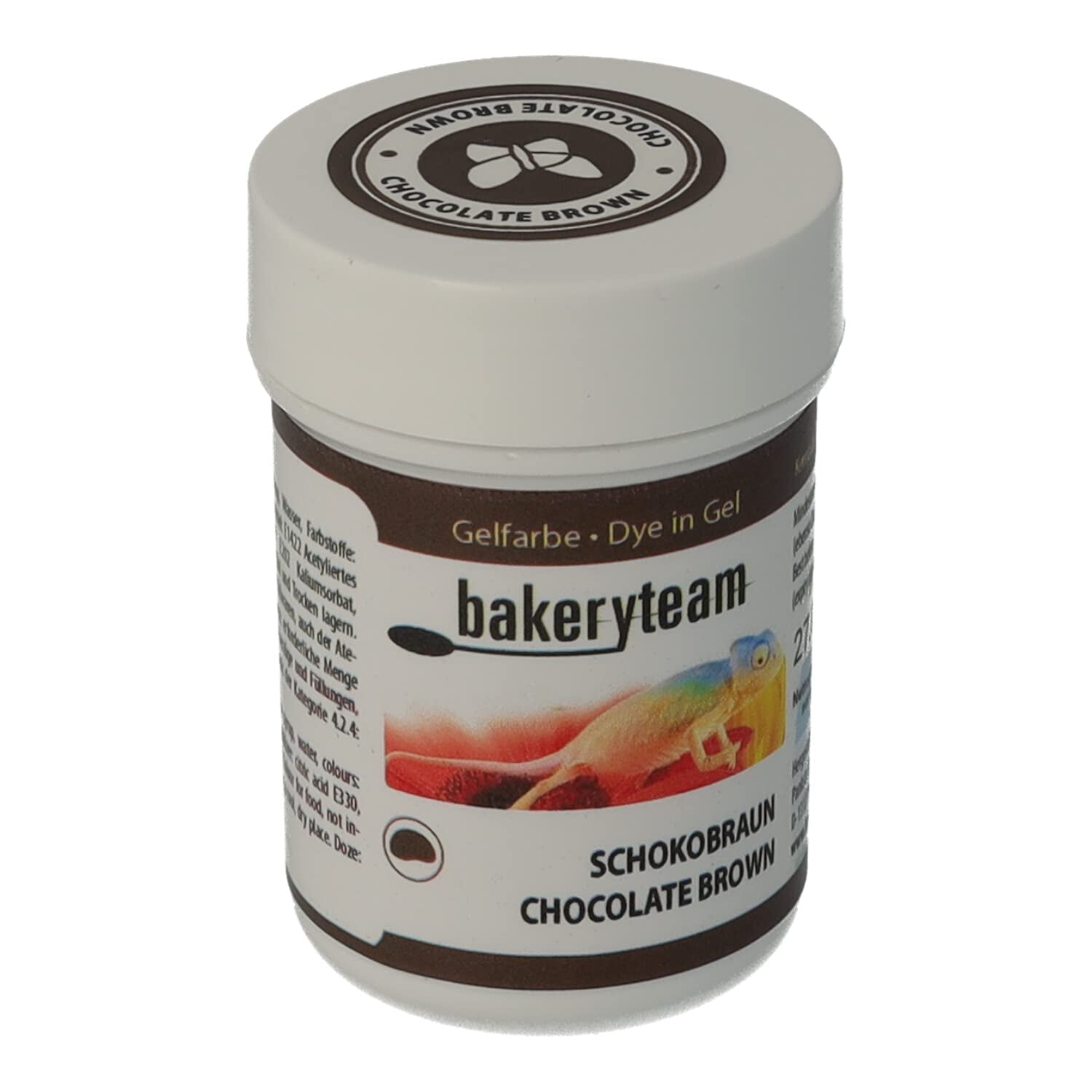 Gel colorant alimentaire Bakeryteam pour glaçage, jaune clair, 35 g
