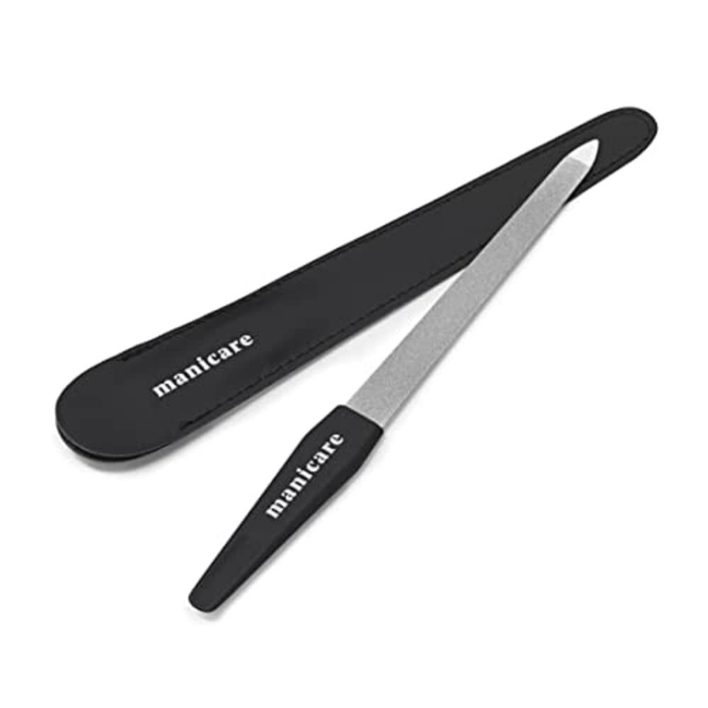 Lime à Ongles Doublée Lime à Ongles Naturelle et Artificielle Double Face Grain Moyen Forte Robuste Salon de Manucure Professionnel Pédicure 2 Pièces