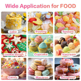 Colorant alimentaire en gel noir - 40 g de colorant alimentaire à base de gel, colorant alimentaire sans sucre, très concentré, pour la cuisson de gâteaux, macarons, glaçages, fondants, biscuits, beignets