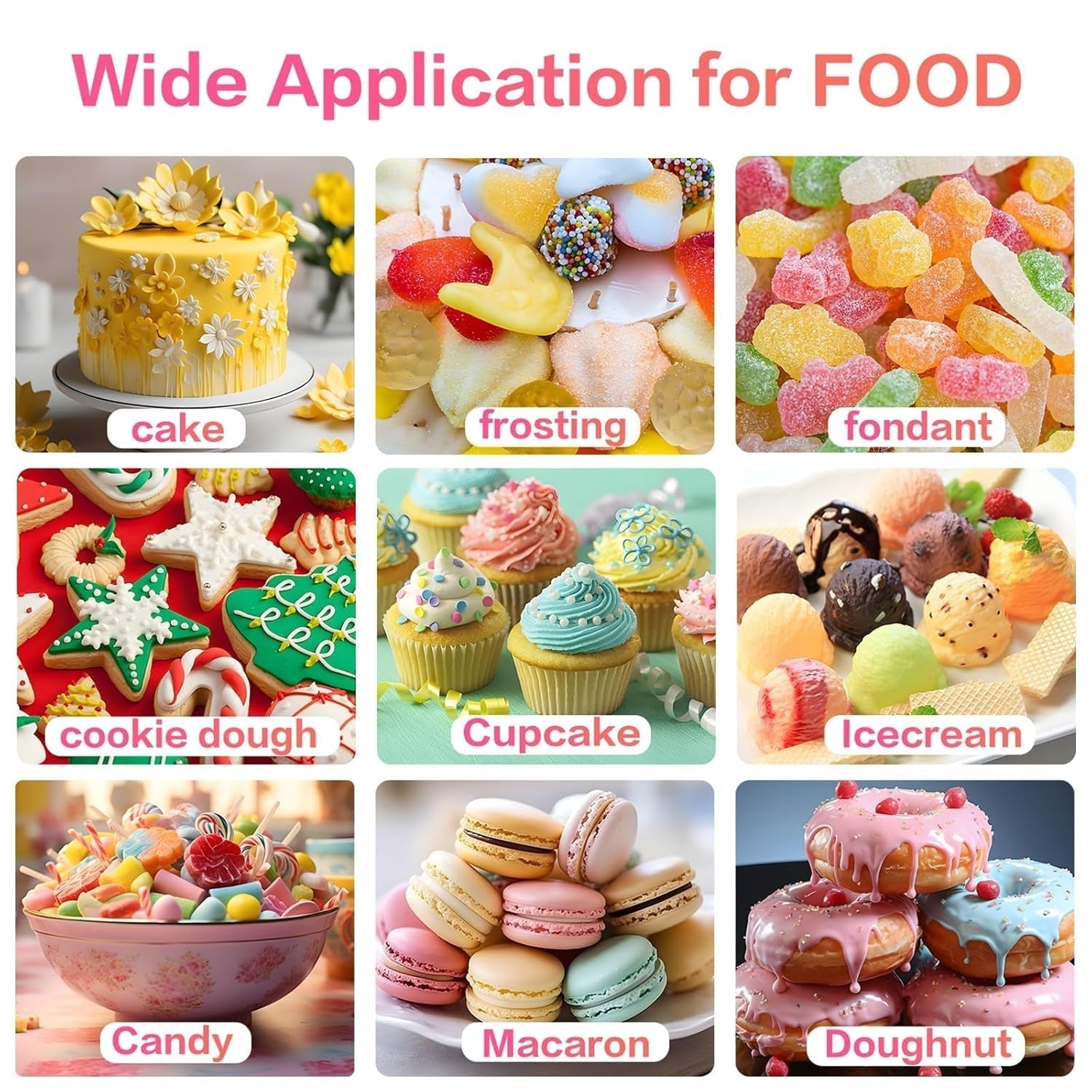 Colorant alimentaire en gel noir - 40 g de colorant alimentaire à base de gel, colorant alimentaire sans sucre, très concentré, pour la cuisson de gâteaux, macarons, glaçages, fondants, biscuits, beignets