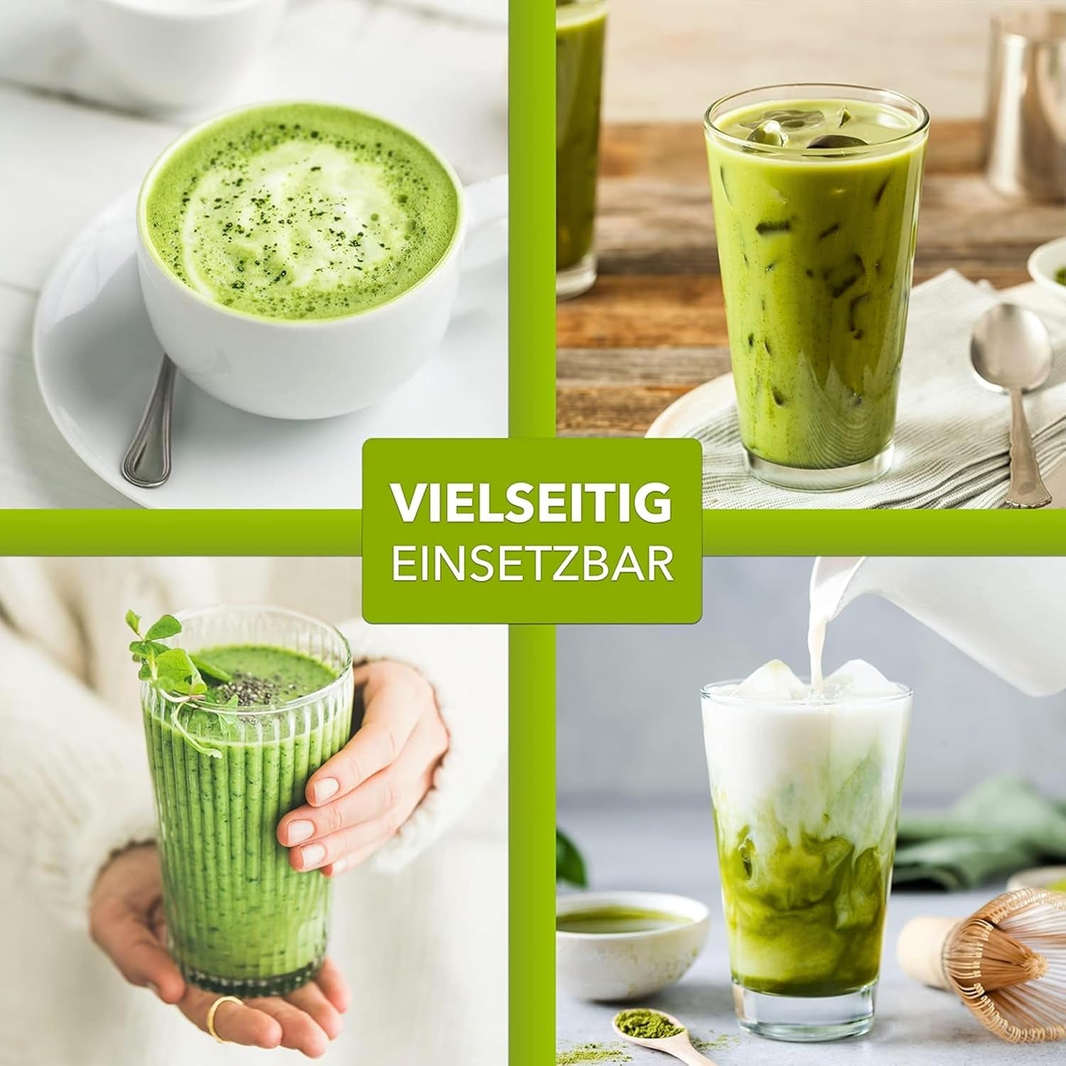 Matchamagic - Poudre de matcha latte bio du Japon avec sucre de fleur de coco pour un délicieux thé