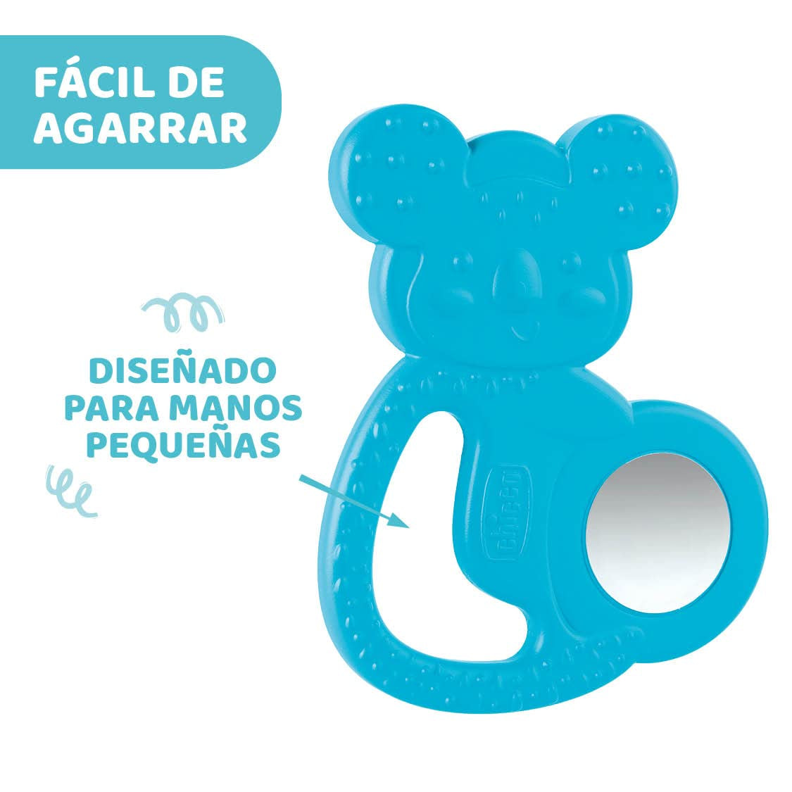 Chicco Fresh Power 3D Koala jouet de dentition, 4 mois et plus